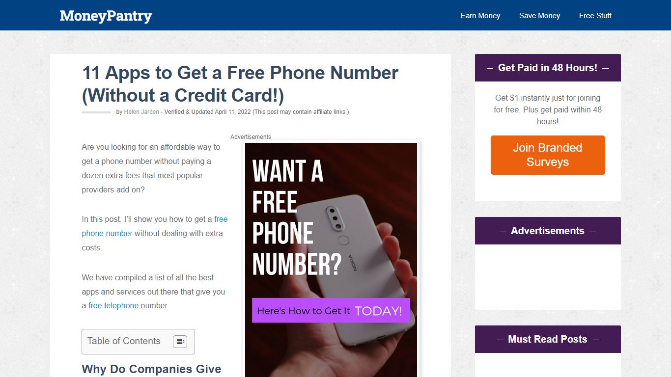 11 Apps to Get a Free Phone Number (Without a Credit Card!)